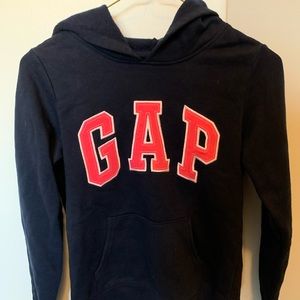 Gap Kids Navy blue hooded sweatshirt